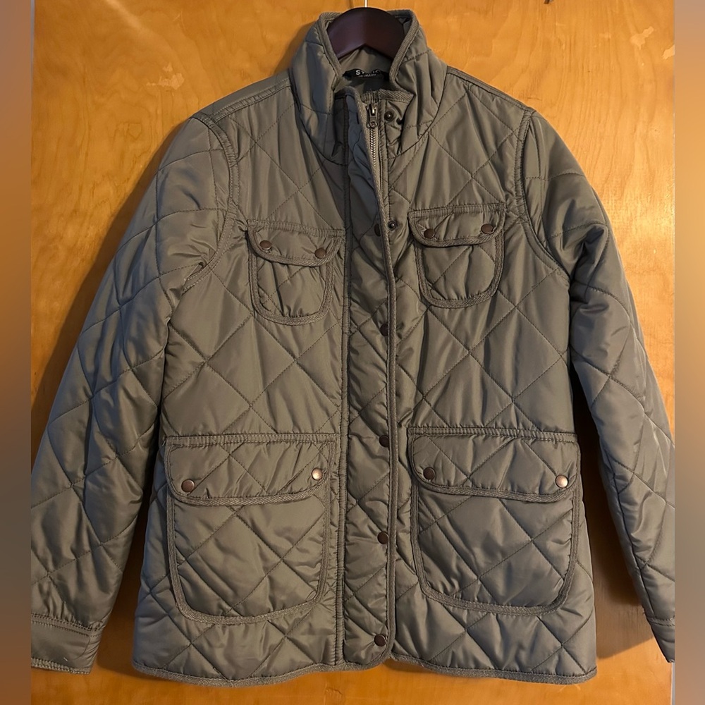 Women’s Quilted, faux fur lined Stoic Jacket (M)